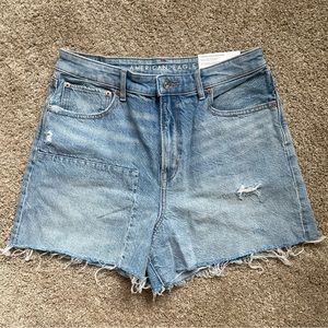 NWT AE highest rise 90s boyfriend shorts